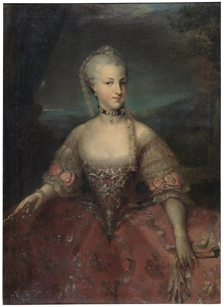 Ritratto di Maria Carolina d'Asburgo - Lorena, regina di Napoli, Museo del Prado, Madrid 1
